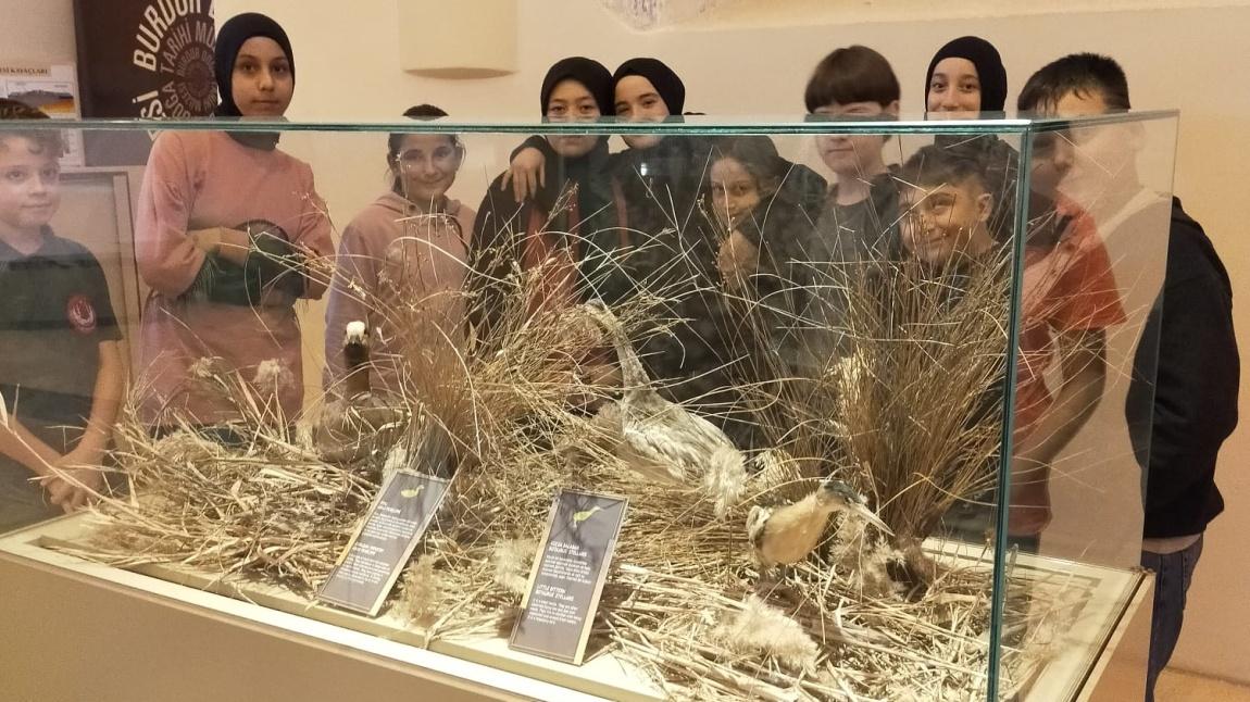 ÇEDES Ekibi Burdur Doğa Tarihi Müzesine Gezi Düzenledi